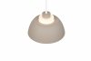 Beżowa lampa wisząca półokrągły klosz nowoczesna do loftowych wnętrz TILOS R36501943 RL